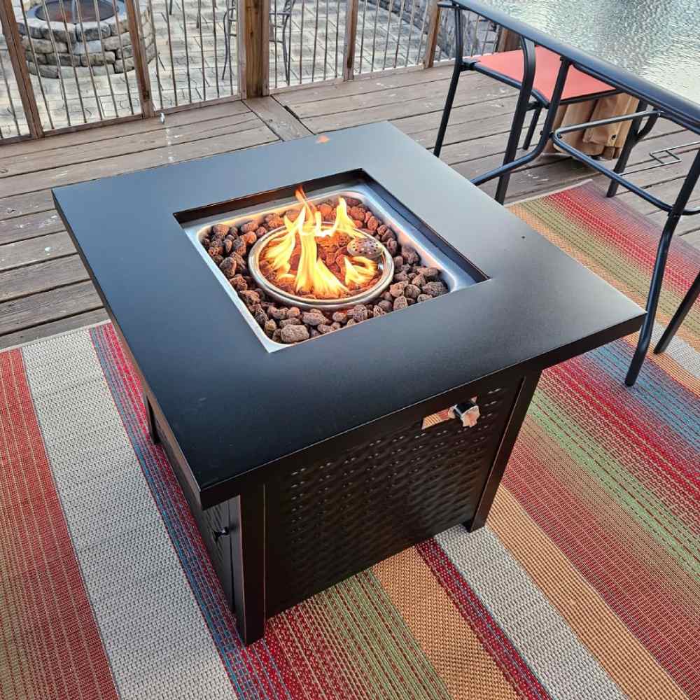 Propane Fire Pit Table